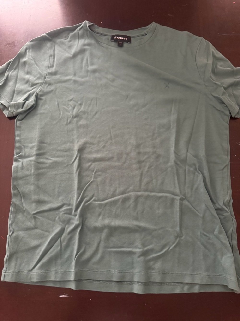 Express Men’s Crewneck Tee in Sage Green